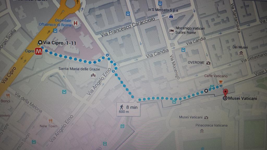 Fiore Vaticano B&B Róma Kültér fotó