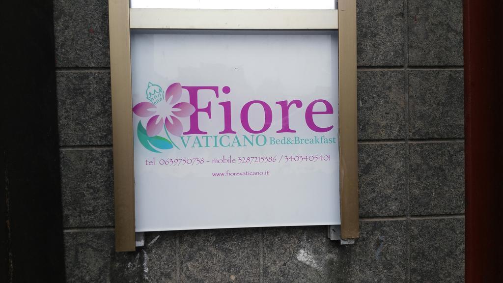 Fiore Vaticano B&B Róma Kültér fotó